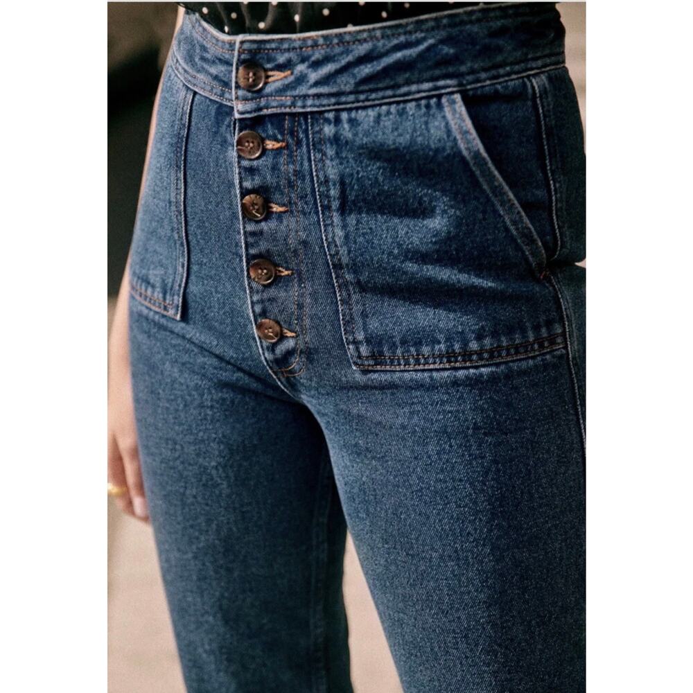 Sezane Tommy Trouser Jeans Size 25